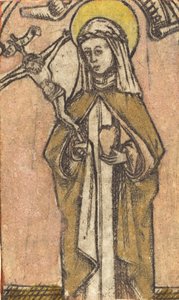 Szent Bridget, c. 14601470. alkotó: Unbekannt