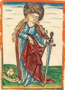 Szent Katalin, c. 1480. alkotó: Unbekannt