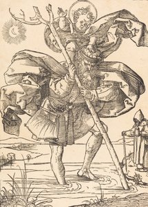 Szent Kristóf. alkotó: Unbekannt