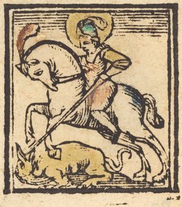 Szent György, c. 1475. alkotó: Unbekannt