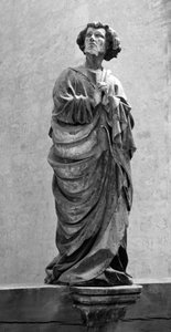Golgota Szent János Névtelen szobor Dim. 150 cm Collegiale Saint Hippolyte, Poligny (Jura) alkotó: Unbekannt