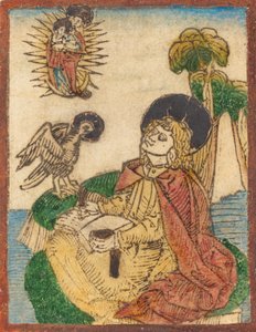 Szent János Patmosz szigetén, 14801490. alkotó: Unbekannt