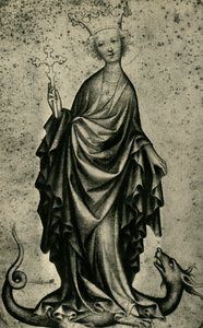 Szent Margit, 15. század eleje, 1943. alkotó: Unbekannt