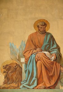 Szent Márk. Saint-Didier templom Voreppe Franciaország alkotó: Unbekannt