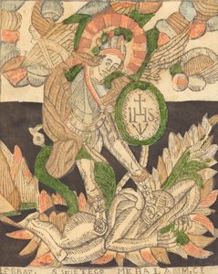 Szent Mihály, 15. század. alkotó: Unbekannt