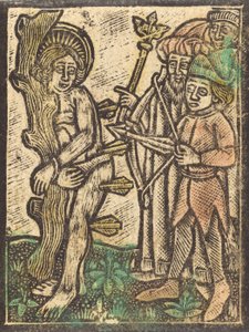 Szent Sebestyén, c. 1480. alkotó: Unbekannt