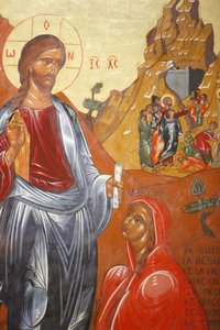 Sainte Marthe de Tarascon apátságLázár feltámadása Jean-Marie Vien által alkotó: Unbekannt