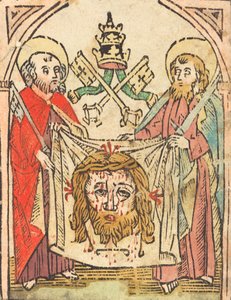 Szent Péter és Pál a Sudariummal, 1475-ben vagy azt követően. alkotó: Unbekannt