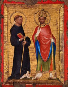 Szent Prokopius és Adalbert, kb. 1340-50. alkotó: Unbekannt