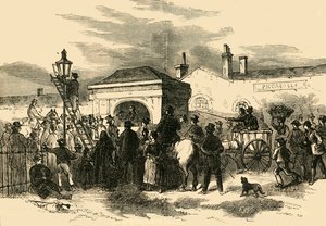 Eladó a Hyde Park Turnpike, c1876. alkotó: Unbekannt
