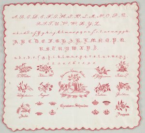 Mintavevő, 1831. alkotó: Unbekannt