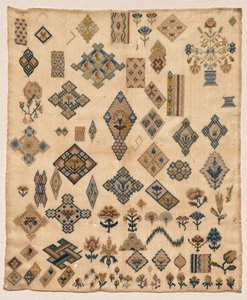 Sampler, 1800-as évek vége. alkotó: Unbekannt