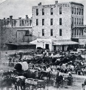 San Antonio, Texas, USA, 1876, 1954 alkotó: Unbekannt