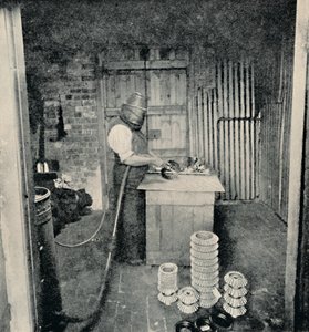 Homokfúvás fogaskerekek, c1917 alkotó: Unbekannt