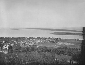 Sandy Hook, Highland Light, New Jersey, 1897. alkotó: Unbekannt