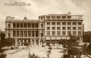 Santiago de Cuba – San Carlos Társaság és Casa Granda Hotel, 1920-as évek. alkotó: Unbekannt