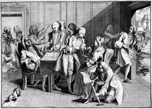 Szatíra Walpole-ról, 1738, 1910 alkotó: Unbekannt