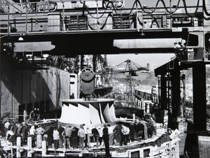 Sayano-Shushenskaya vízerőmű, Szovjetunió, 1970-es évek alkotó: Unbekannt