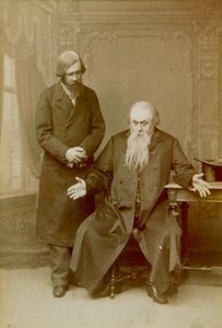 Jelenet Alexander Osztrovszkij Családi ügy című darabjából, Maly Színház, Moszkva, Oroszország, 1892 alkotó: Unbekannt