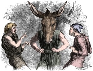 Jelenet Shakespeare Szentivánéji álom című művéből alkotó: Unbekannt