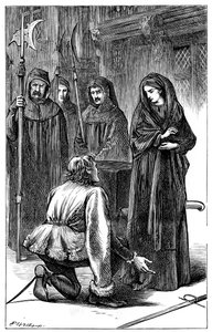 Jelenet Shakespeares Richard III-ból, 1591 c1870 alkotó: Unbekannt