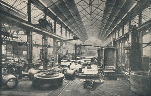 Jelenet egy kazánházban, 1917 alkotó: Unbekannt