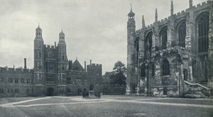 Iskola udvara és kápolna, 1926 alkotó: Unbekannt