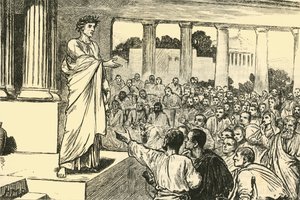 Scipios felhívása a néphez, 1890. alkotó: Unbekannt