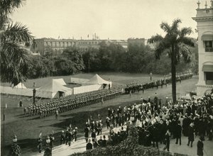 Lord Curzon második megérkezése a kormányházba, 1904, 1925. alkotó: Unbekannt