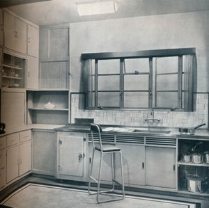 Egy kis konyha része, Mrs. Darcy Braddell, 1935. alkotó: Unbekannt