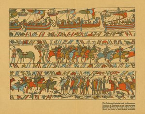 A Bayeux-i kárpit metszetei. alkotó: Unbekannt