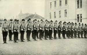 Servian Cavalry on Parade, 1919. alkotó: Unbekannt