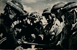 Súlyos problémákkal szembesültek a harckocsizók, c1941 1944 alkotó: Unbekannt