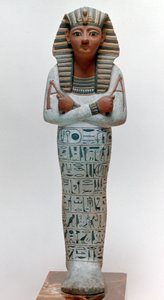 IV. Ramszesz shabti alakja, egyiptomi, 20. dinasztia alkotó: Unbekannt