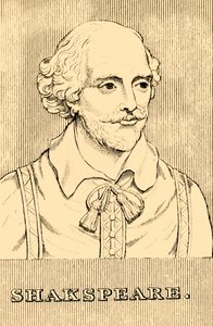 Shakespeare, 1564-1616, 1830. alkotó: Unbekannt