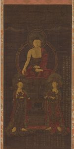 Shakyamuni triász, alkotó: Unbekannt