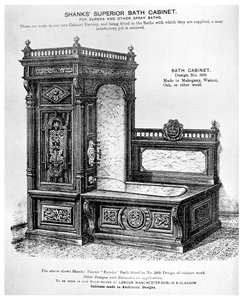 Shanks Superior Bath Cabinet, c1880 1956 alkotó: Unbekannt