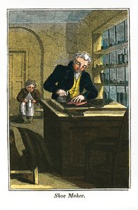 Cipőkészítő, 1823 alkotó: Unbekannt