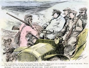 Lövöldözős parti, 1906 alkotó: Unbekannt