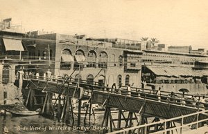 A Whiteley-híd oldalnézete, Basra, c1918-c1939. alkotó: Unbekannt