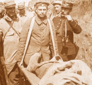 Sidi-Brahim árkok, Carency, Észak-Franciaország, 1914-c1918 alkotó: Unbekannt