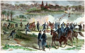 Fredericksburg ostroma, Virginia, amerikai polgárháború, c1864-c1865 alkotó: Unbekannt