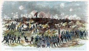 Petersburg ostroma, Virginia, amerikai polgárháború, 1864. július 30 alkotó: Unbekannt