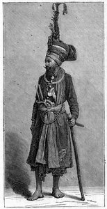 szikh főnök, 1886 alkotó: Unbekannt