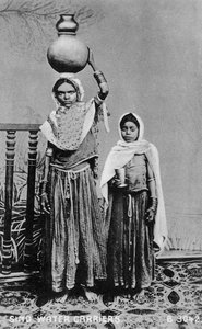 Szindhi vízhordozók, India, 1917 alkotó: Unbekannt