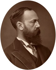 Sir Charles Wentworth Dilke, parlamenti képviselő, külügyekért felelős helyettes államtitkár, 1881 alkotó: Unbekannt