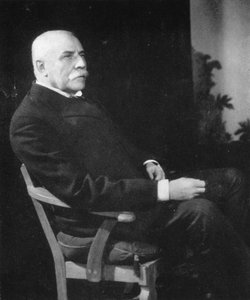 Sir Edward Elgar, 1857-1934, angol zeneszerző, 20. század eleje alkotó: Unbekannt