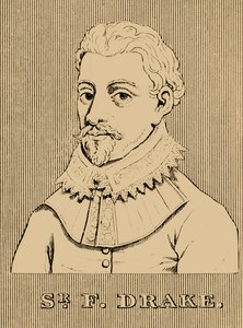 Sir Francis Drake, 1540-1596, 1830. alkotó: Unbekannt