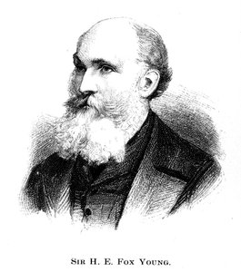 Sir Henry Edward Fox Young, 1886 alkotó: Unbekannt