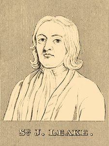 Sir J Leake, 1656-1720, 1830. alkotó: Unbekannt